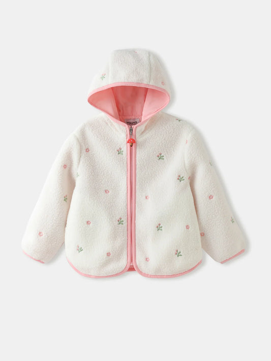 Girls' Hooded Fleece Jacket