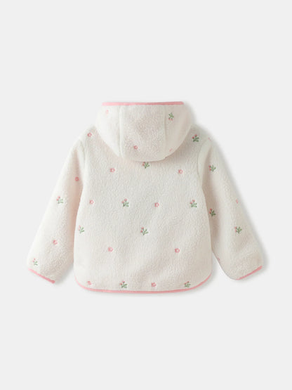 Girls' Hooded Fleece Jacket