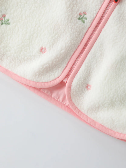Girls' Hooded Fleece Jacket