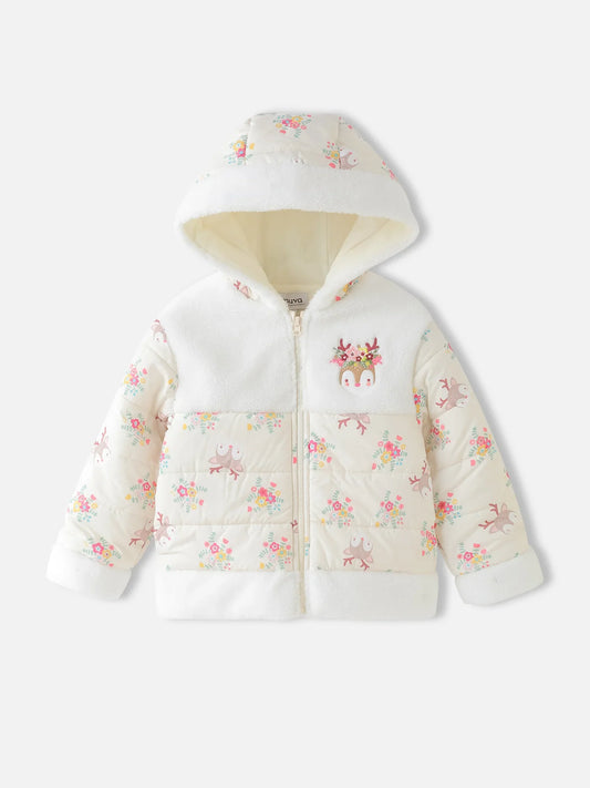 Girls' Hooded Fleece Jacket