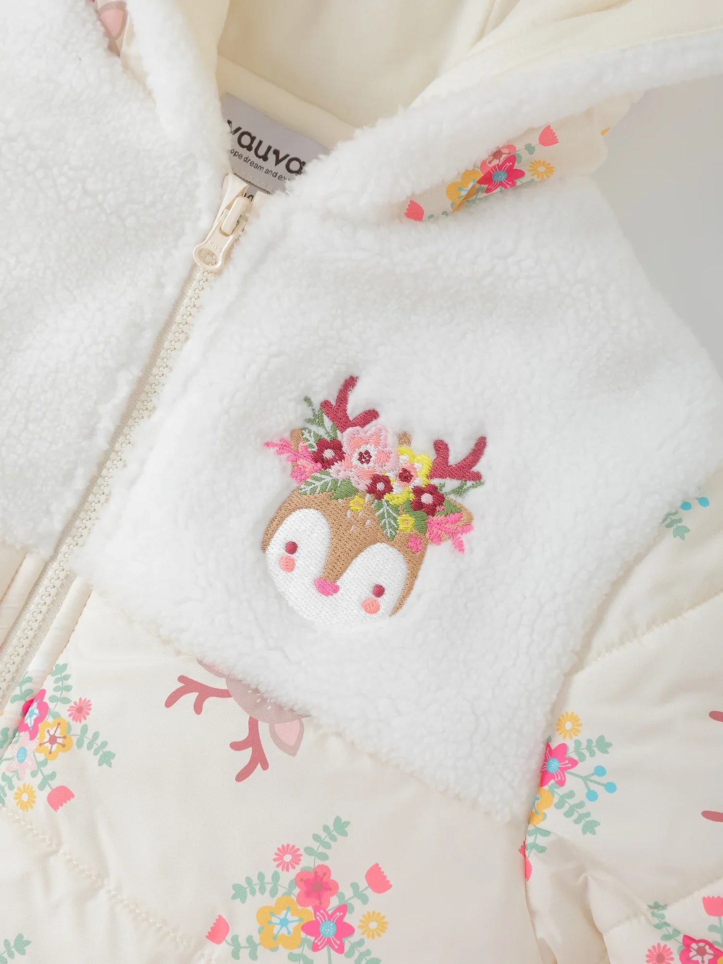 Girls' Hooded Fleece Jacket