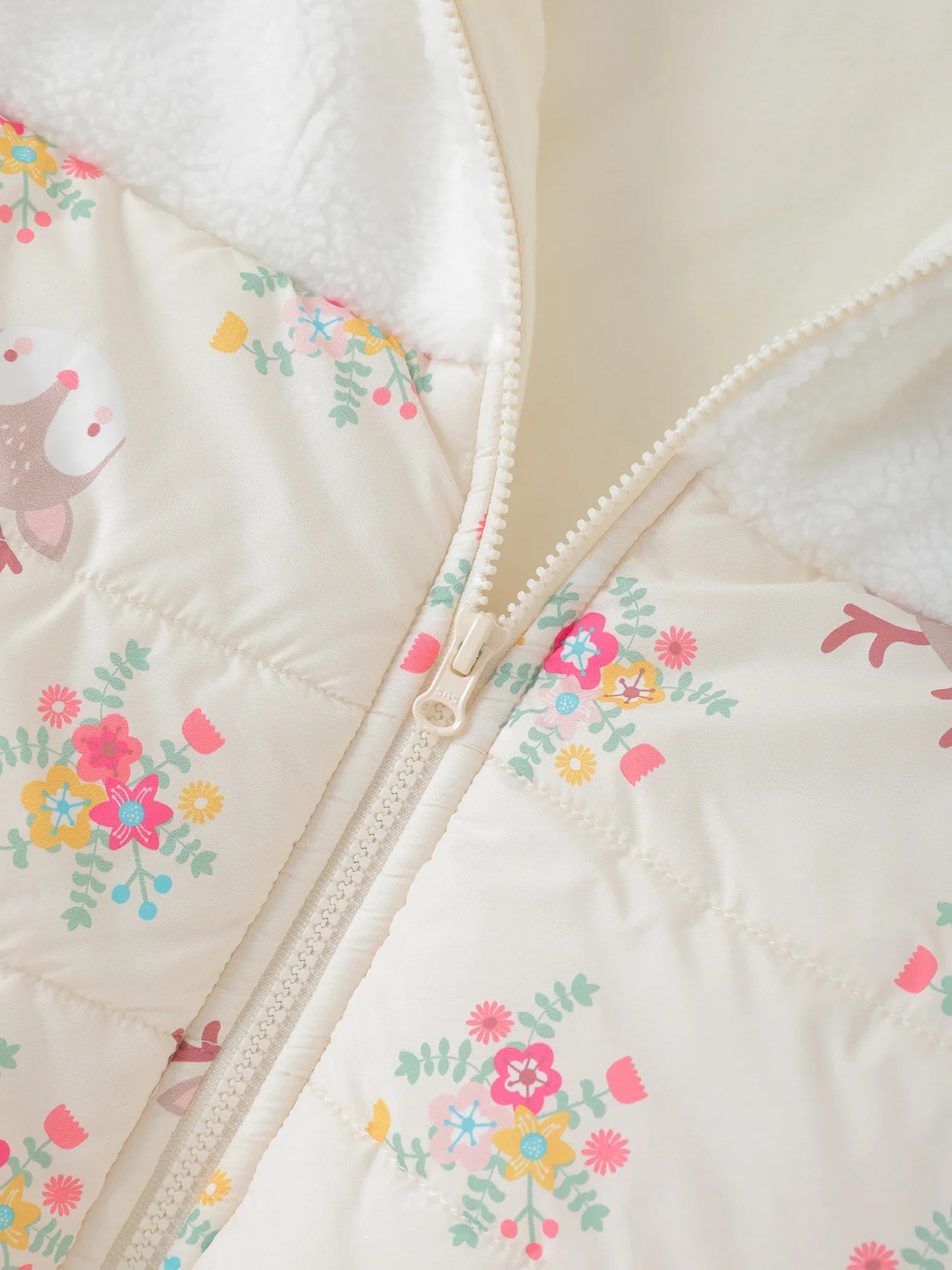 Girls' Hooded Fleece Jacket