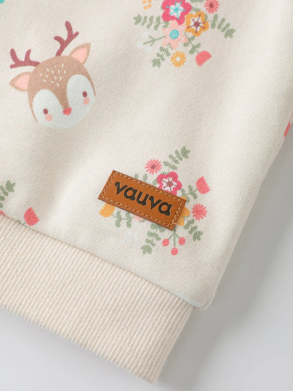 Baby Girls' Printed Jacket
