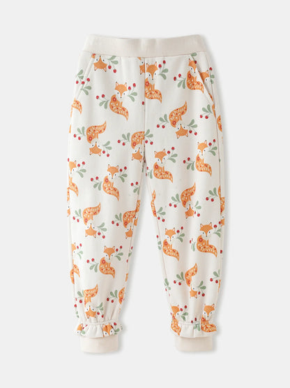 Girls' Printed Pants