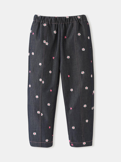Girls' Floral Print Bottoms