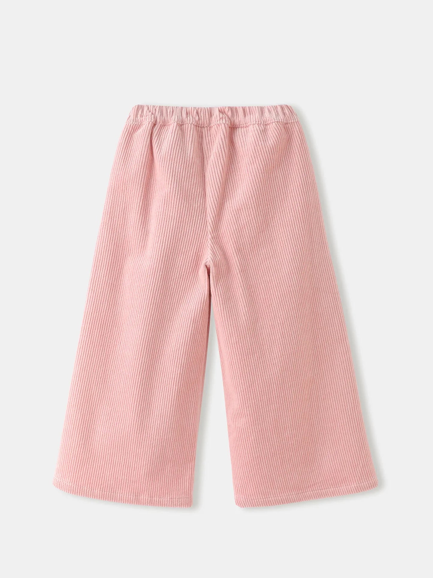 Girls' Corduroy Wide‑Leg Pants
