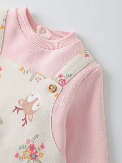 Baby Girls' Printed Romper