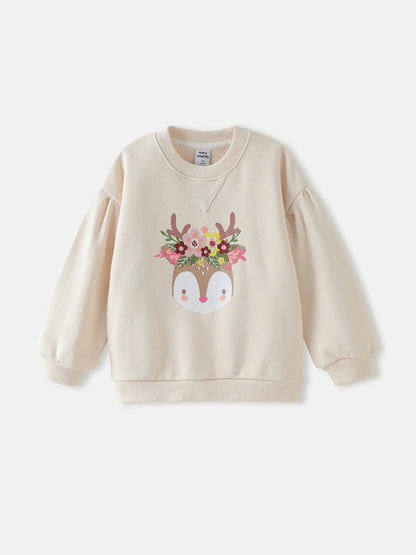 Girls' Graphic Sweatshirt
