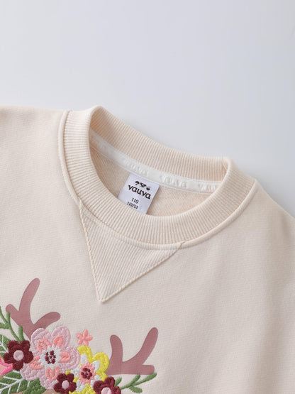 Girls' Graphic Sweatshirt
