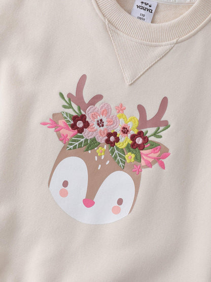 Girls' Graphic Sweatshirt