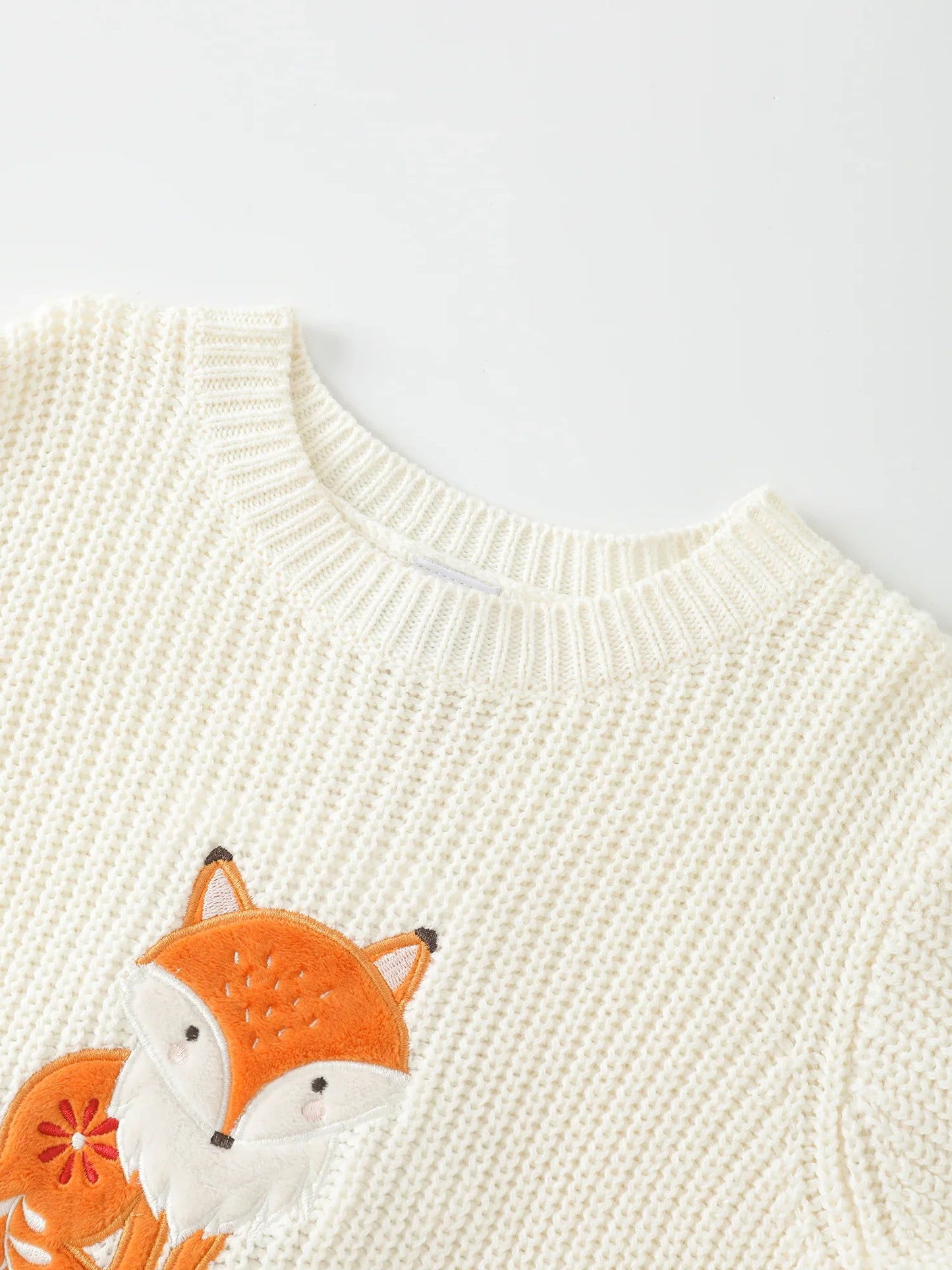 Girls' Graphic Knit Sweater