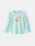 Girls' Graphic Long‑Sleeve Top