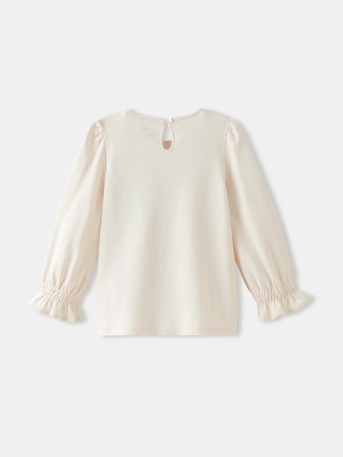 Girls' Graphic Long‑Sleeve Top