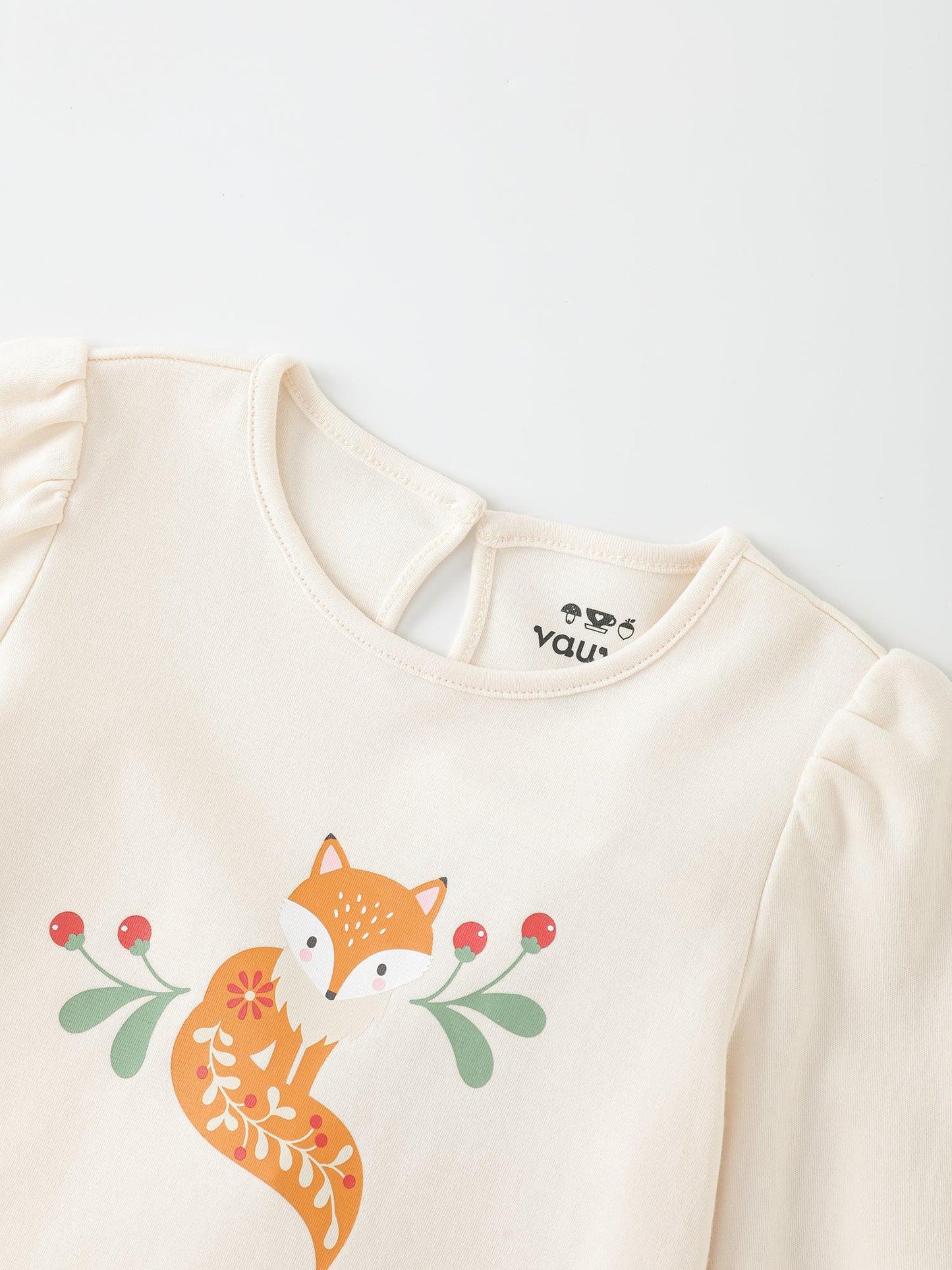 Girls' Graphic Long‑Sleeve Top