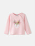 Baby Girls' Graphic Long‑Sleeve Top