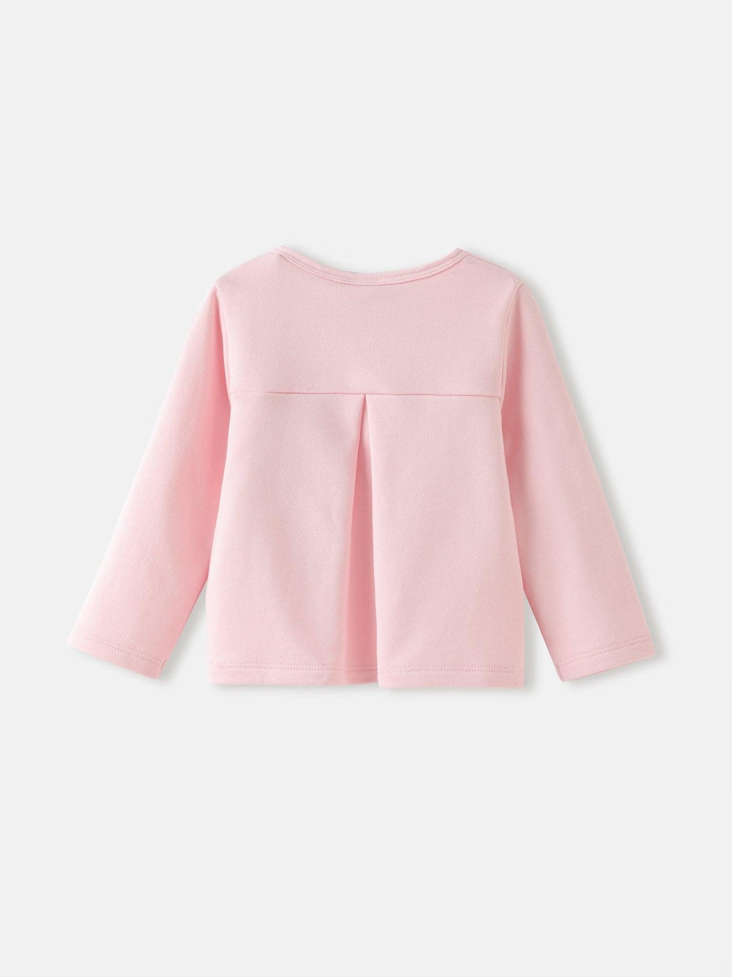 Baby Girls' Graphic Long‑Sleeve Top