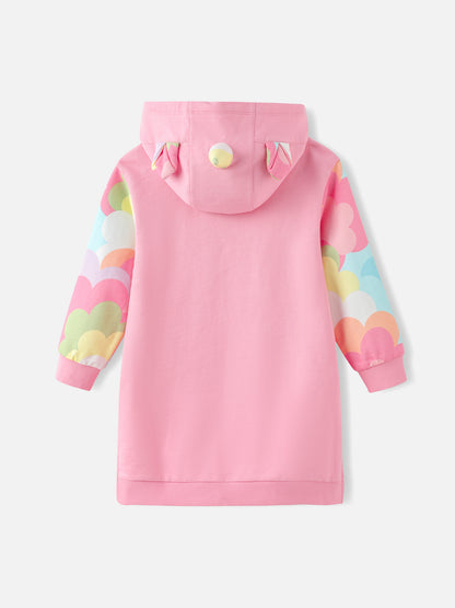 Girls Unicorn Sweat Dress