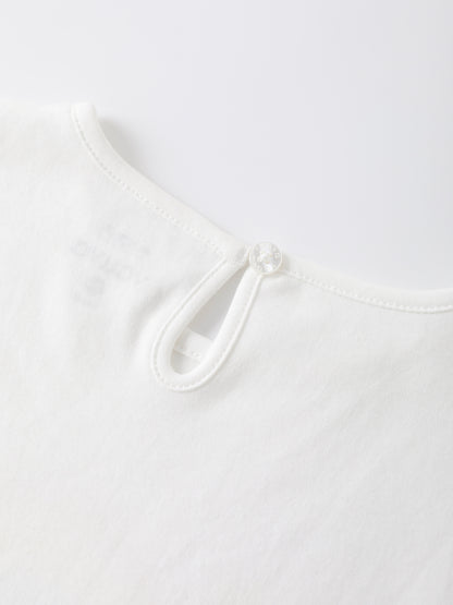 Girls Two-Tone Flare Dress