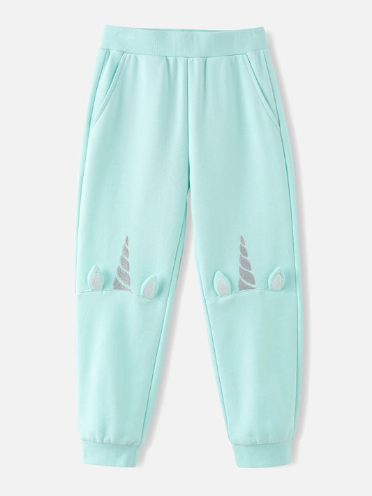 Girls Unicorn Joggers