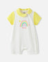 Baby Girls Graphic Shortie Romper