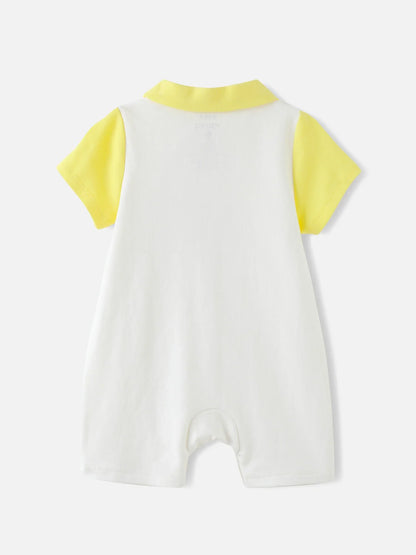 Baby Girls Graphic Shortie Romper