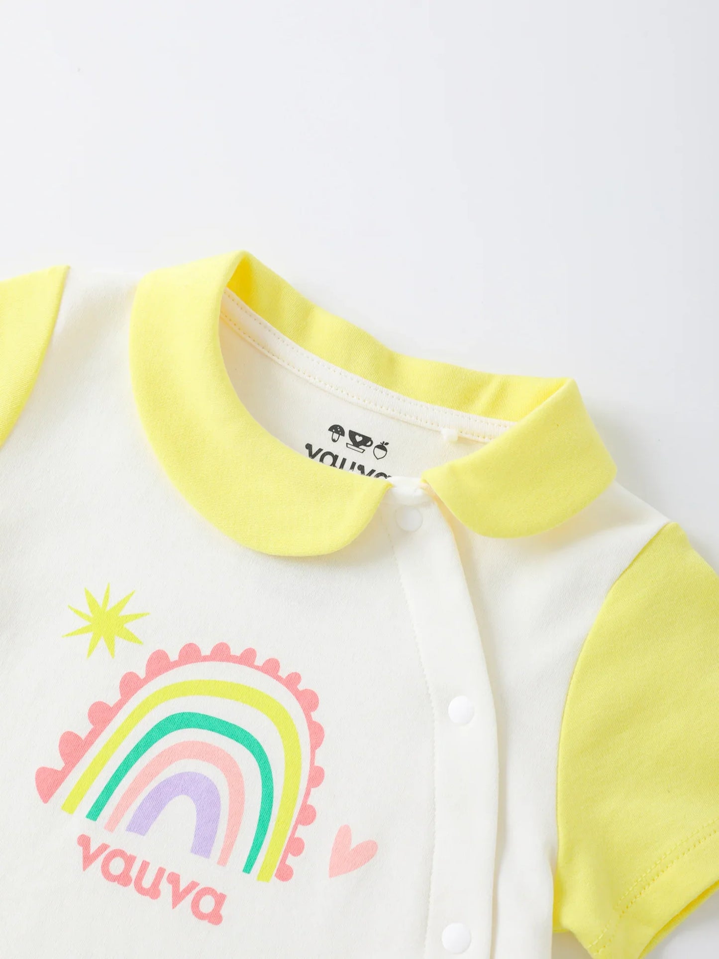 Baby Girls Graphic Shortie Romper