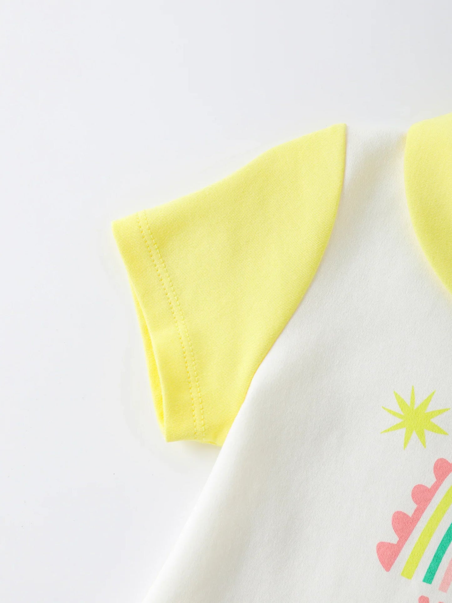 Baby Girls Graphic Shortie Romper