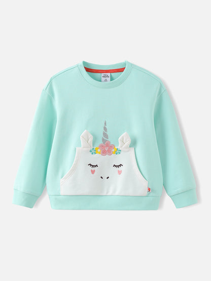 Girls Unicorn Sweatshirt