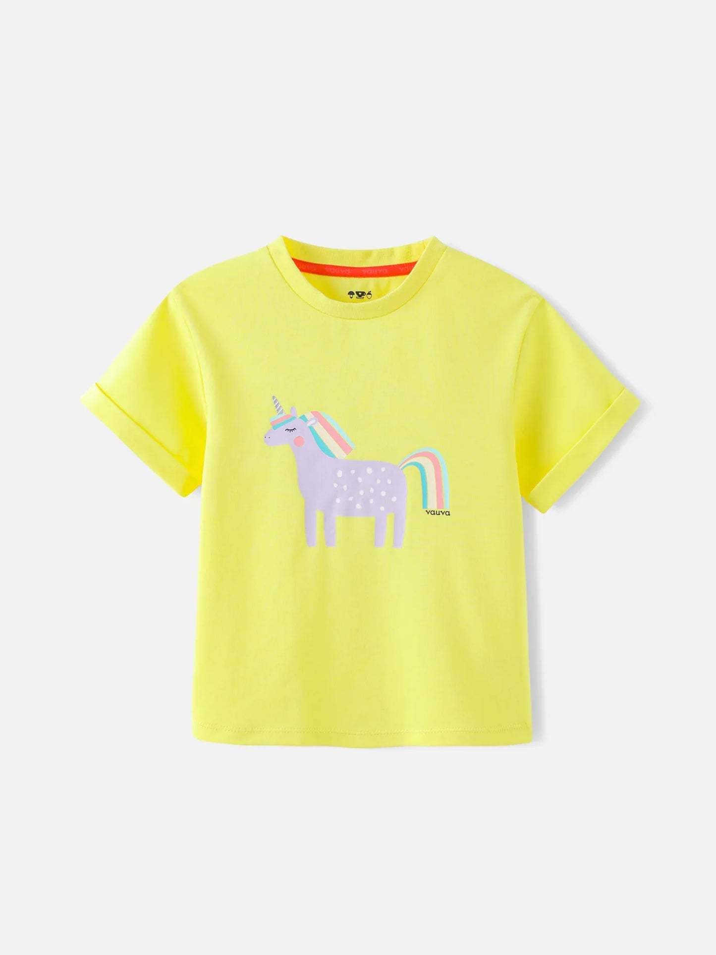 Girls Short Sleeve Unicorn Graphic Tee