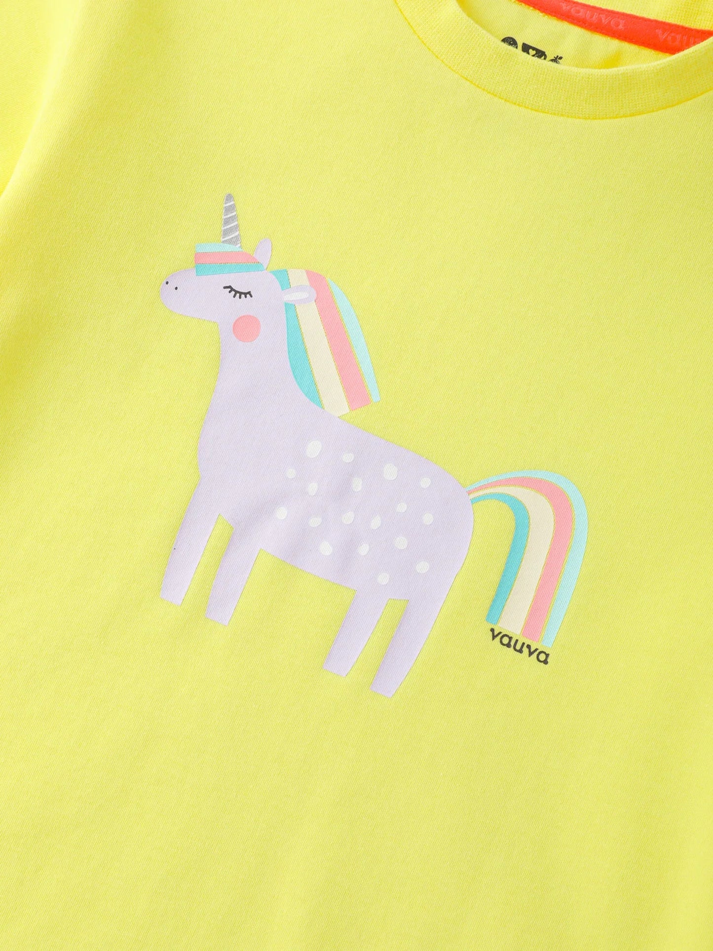 Girls Short Sleeve Unicorn Graphic Tee