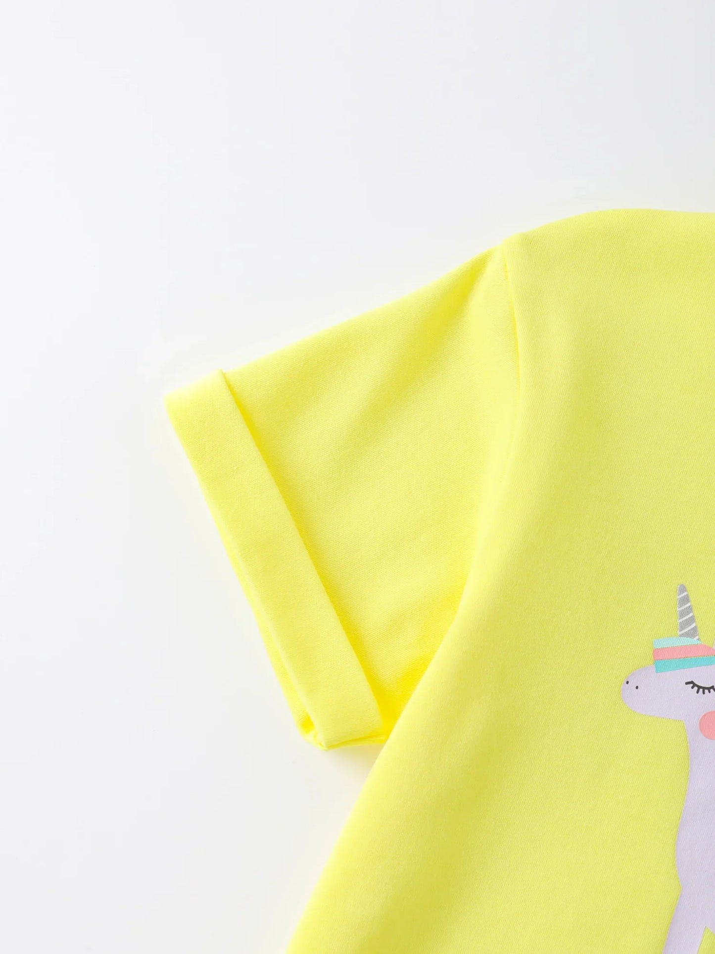 Girls Short Sleeve Unicorn Graphic Tee