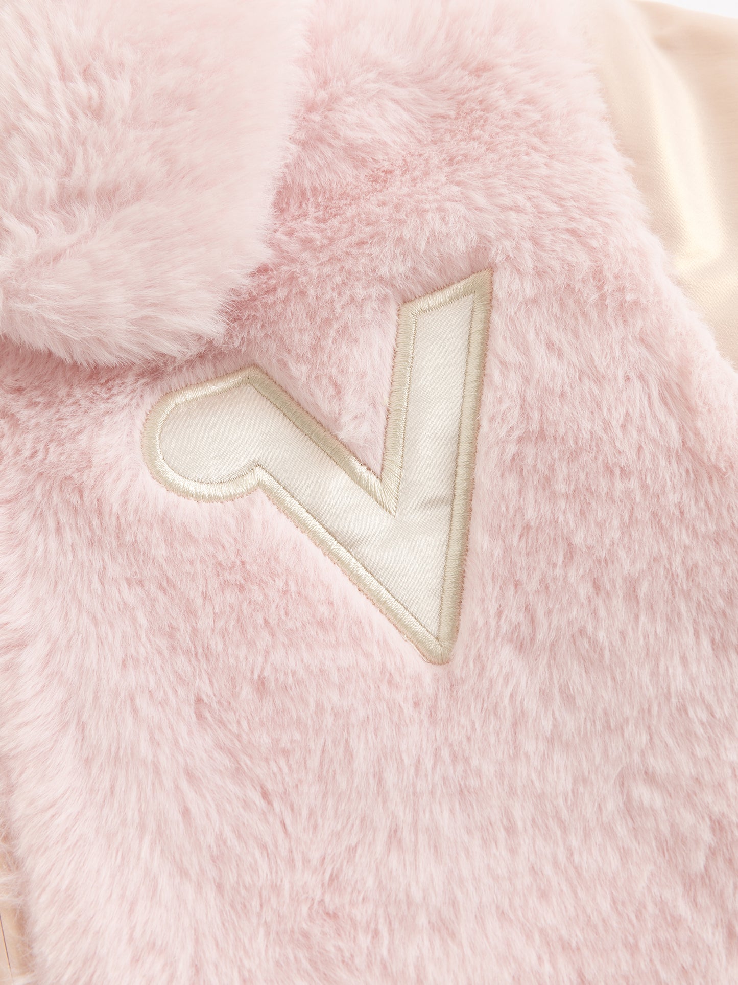 Girls Cozy Plush Jacket with Quilted Padded Lining