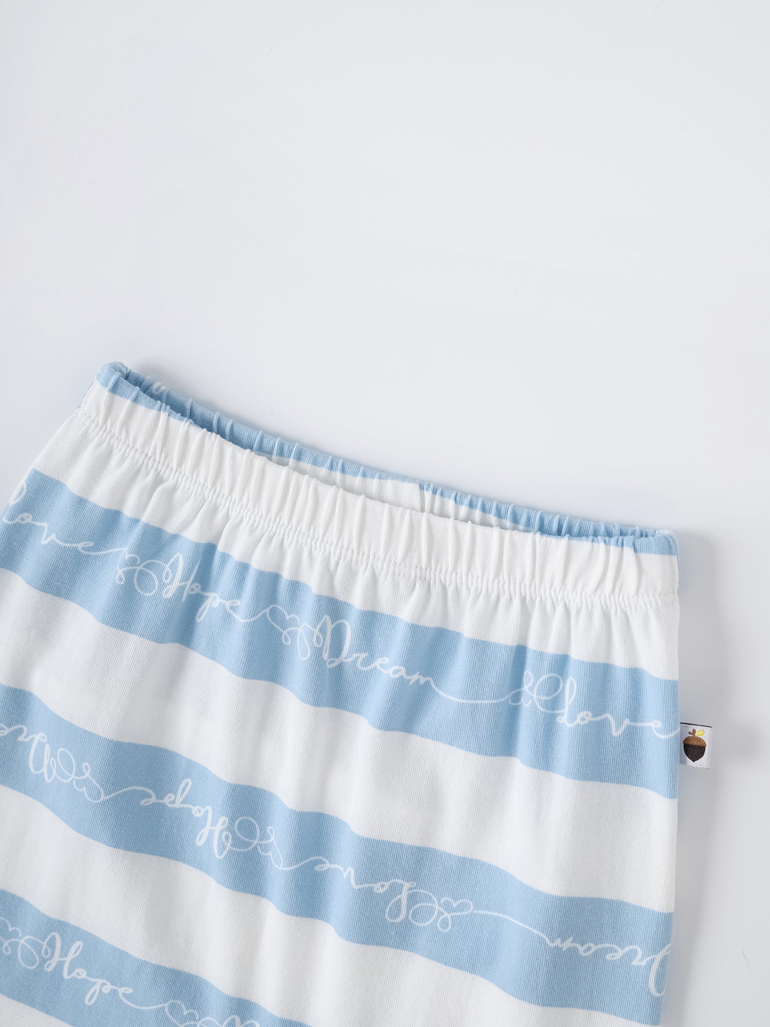 Baby short sleeve stripes bodysuit and leggings set