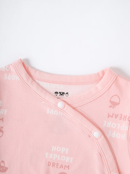 Baby Short Sleeve Romper 2 Pieces Set