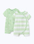 Baby Short Sleeve Romper 2 Pieces Set
