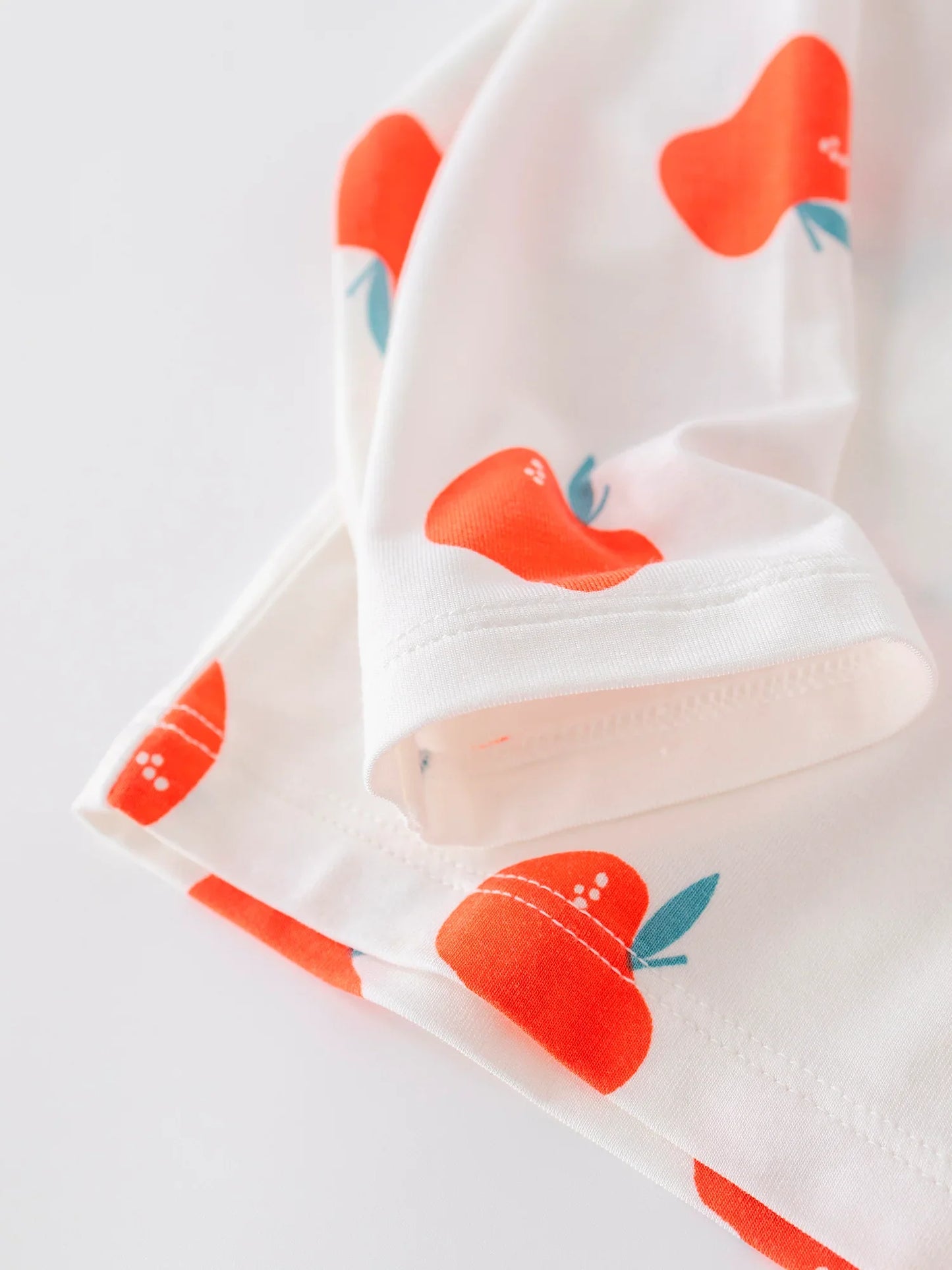 Baby Bamboo All‑Over Fruit Print Long Sleeve Set