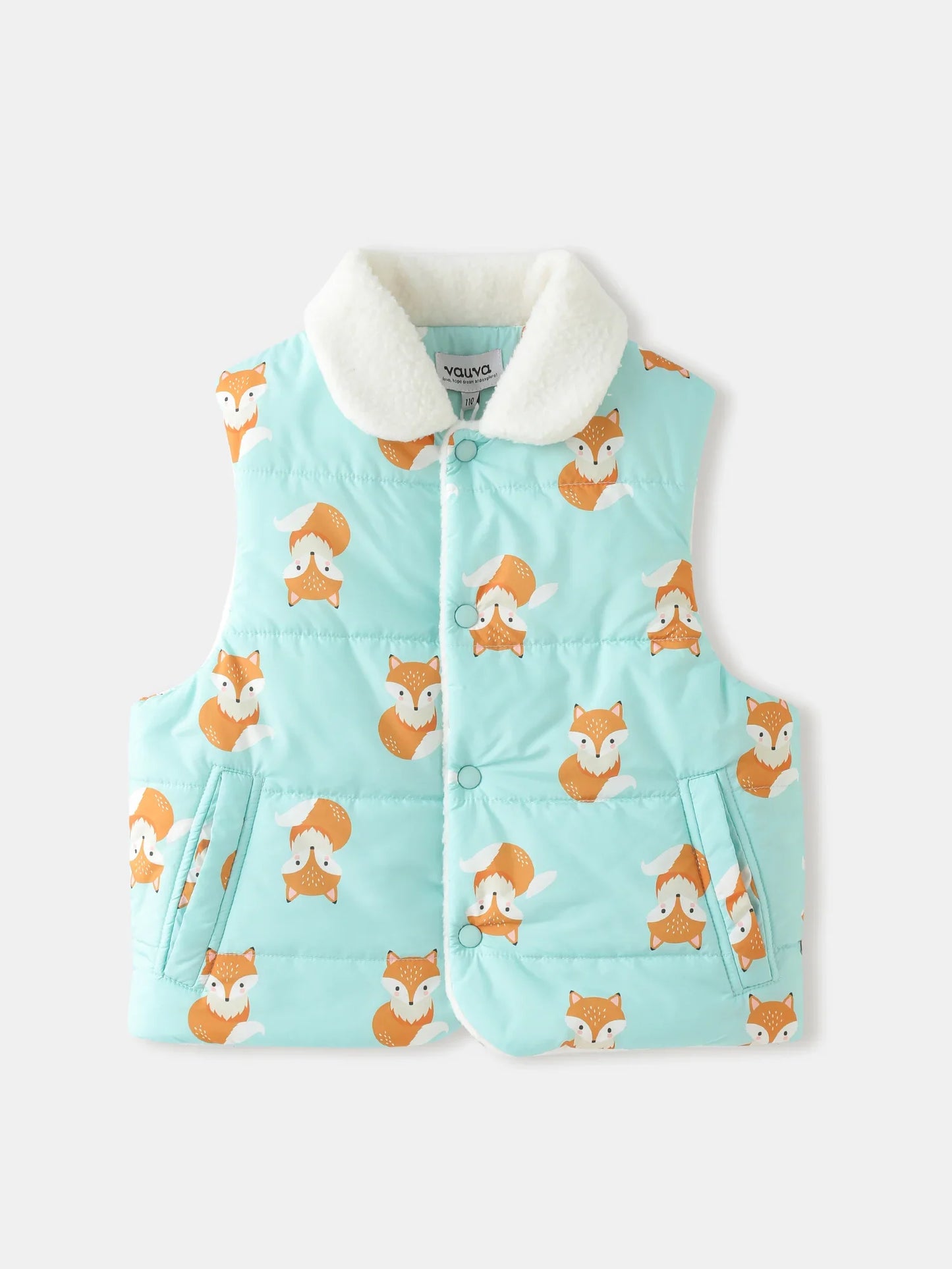 Kids' Printed Puffer Gilet