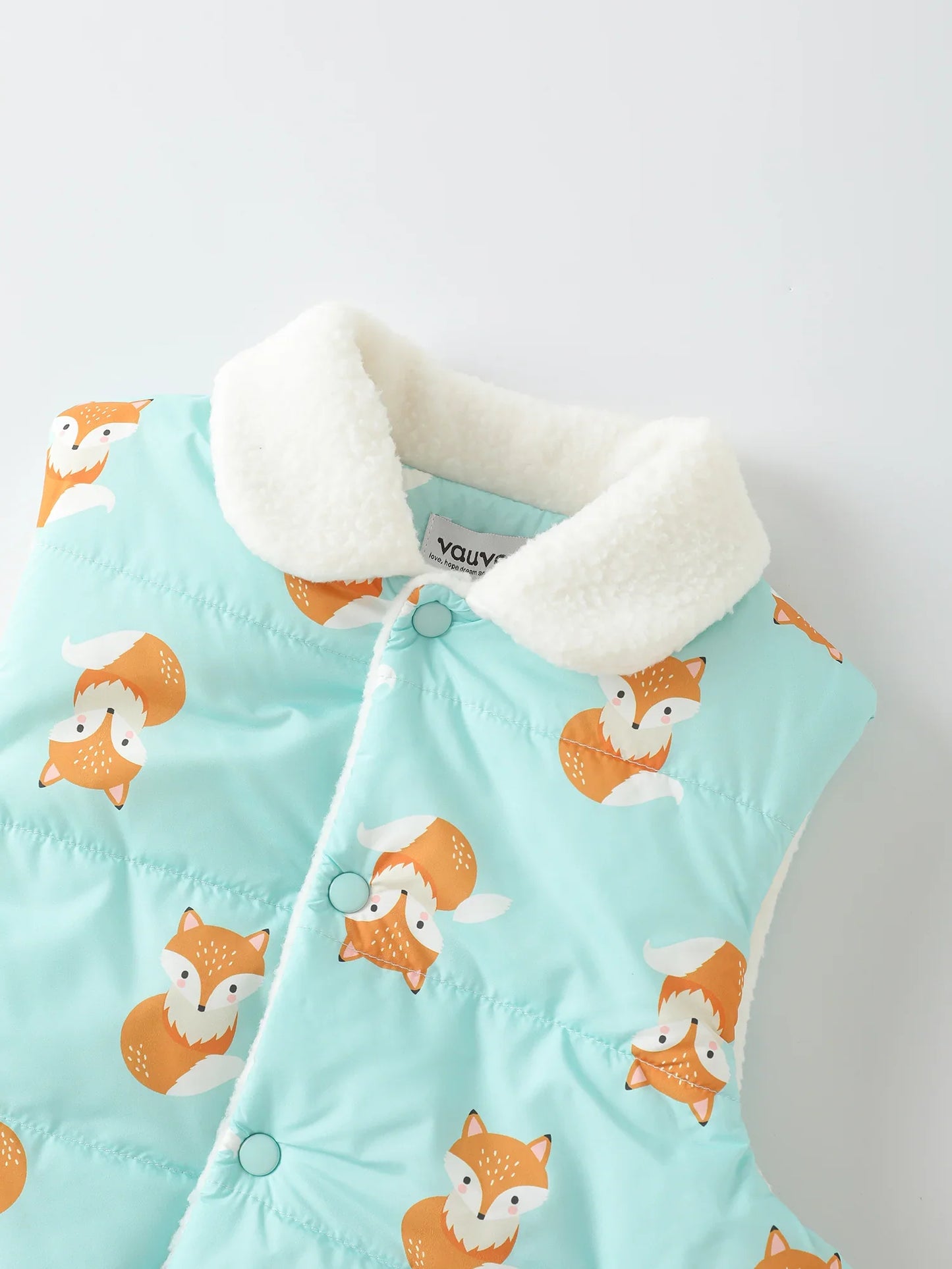 Kids' Printed Puffer Gilet