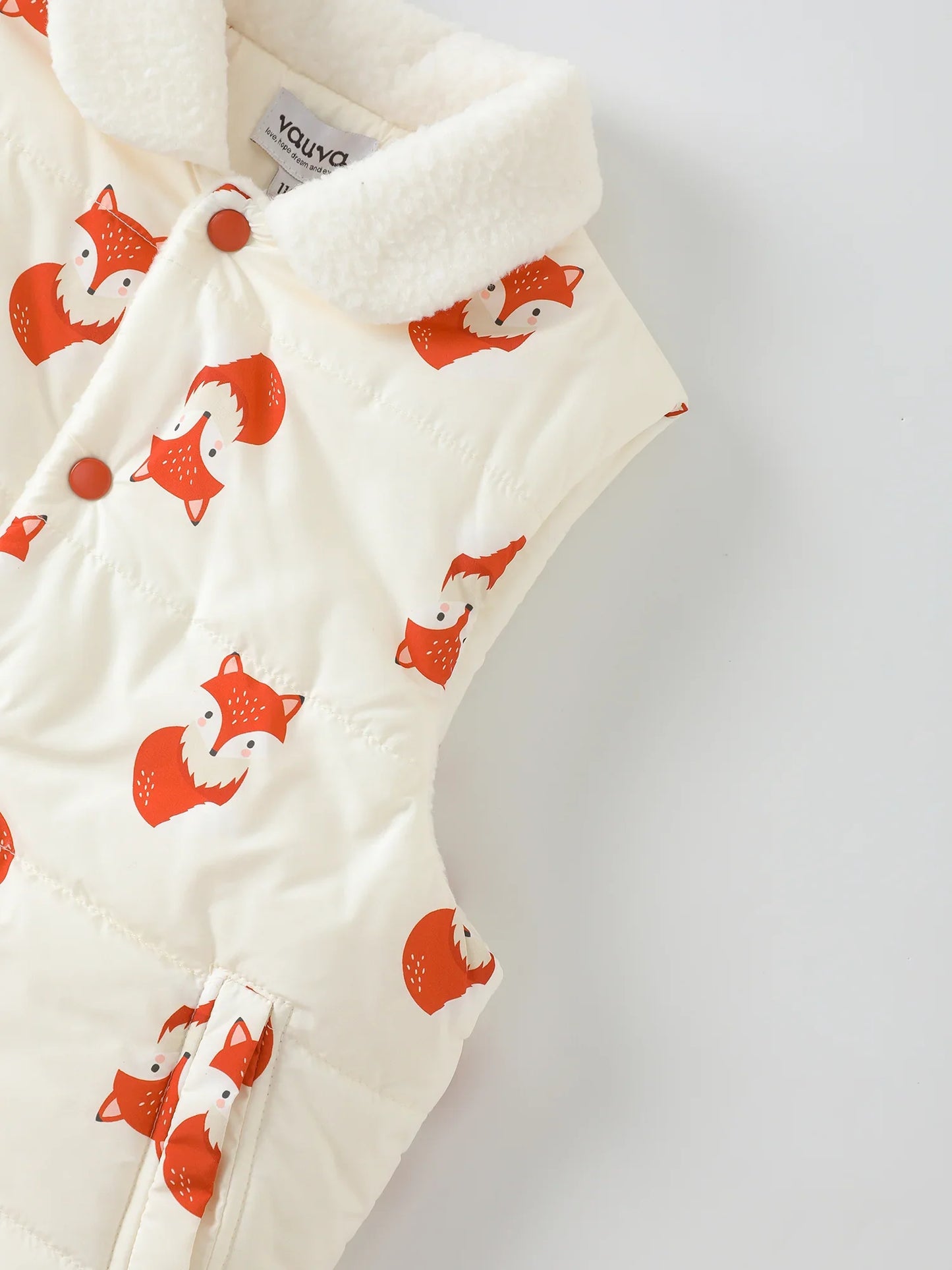 Kids' Printed Puffer Gilet