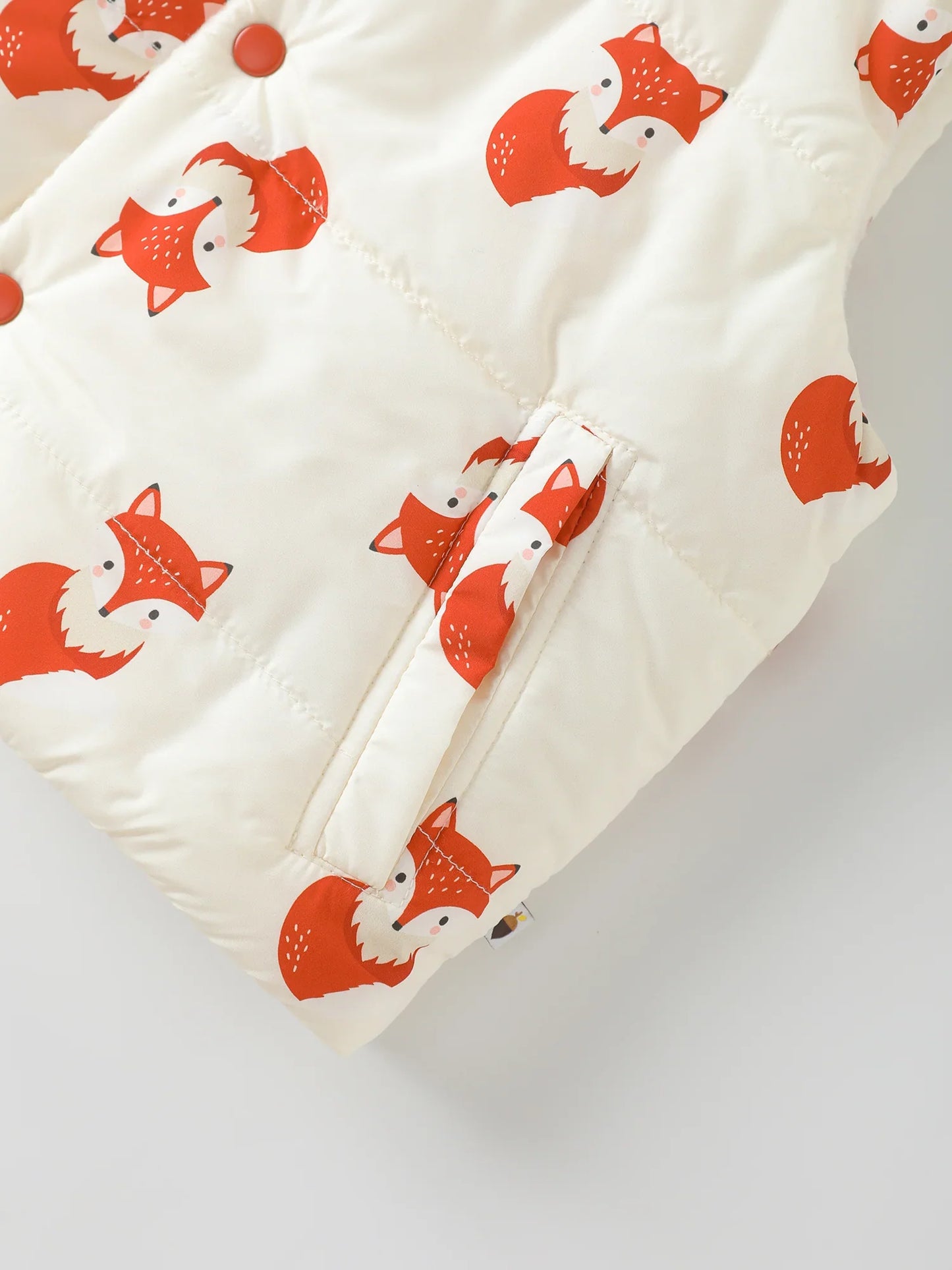 Kids' Printed Puffer Gilet