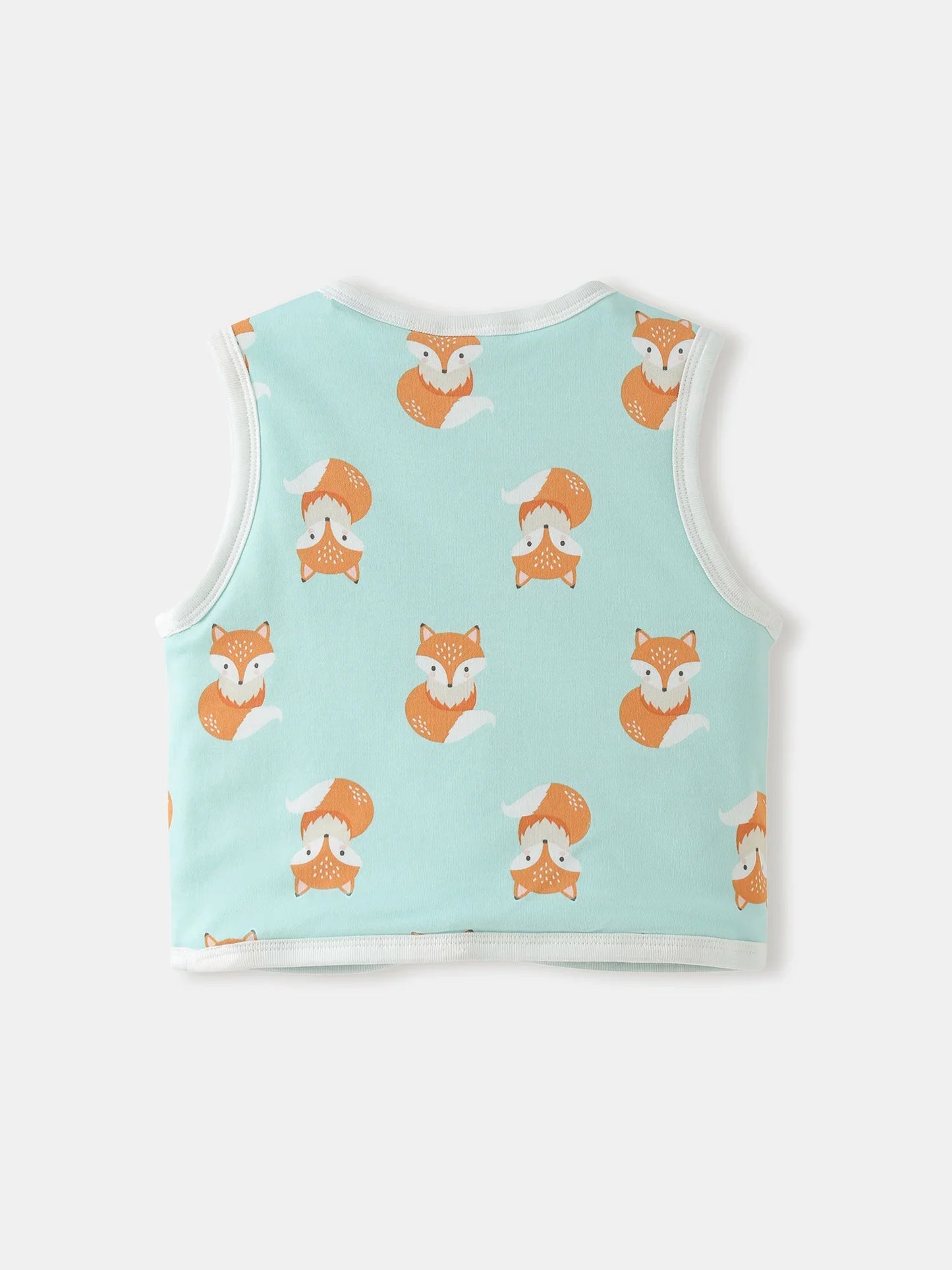 Baby’s Printed Cotton Gilet