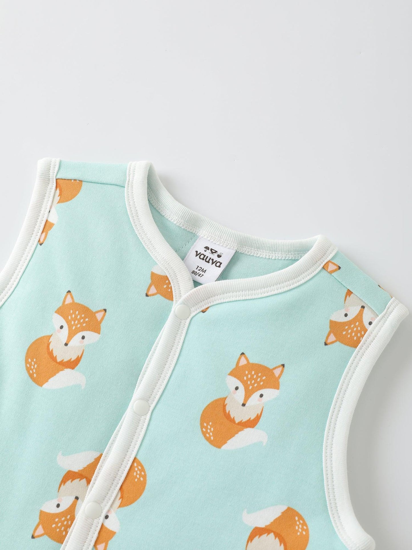Baby’s Printed Cotton Gilet