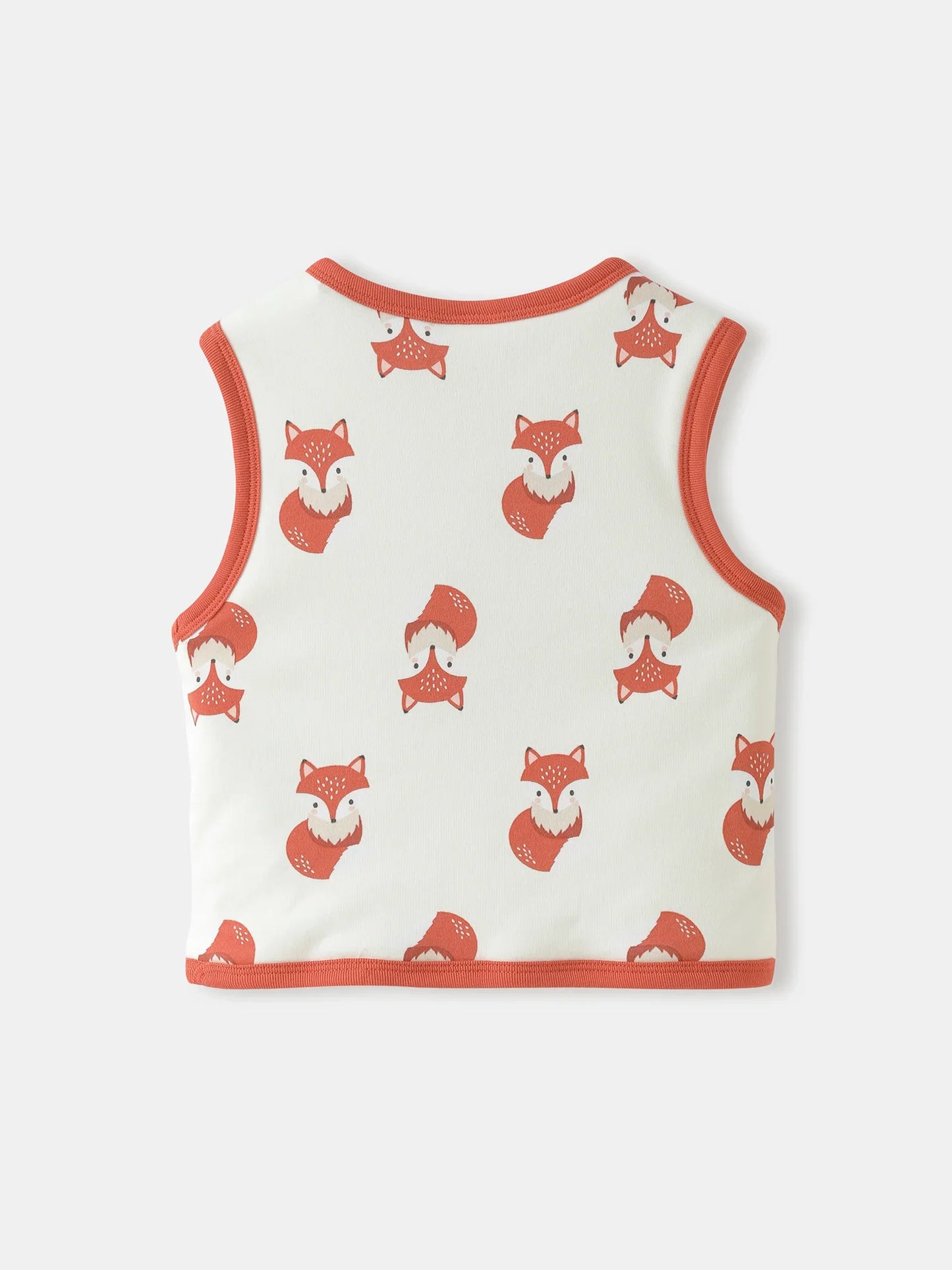 Baby’s Printed Cotton Gilet