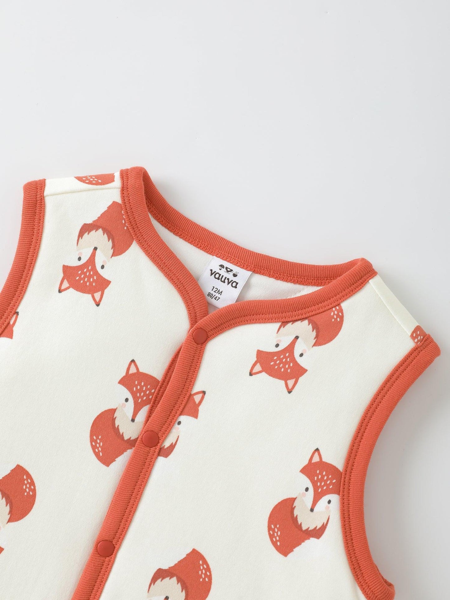 Baby’s Printed Cotton Gilet