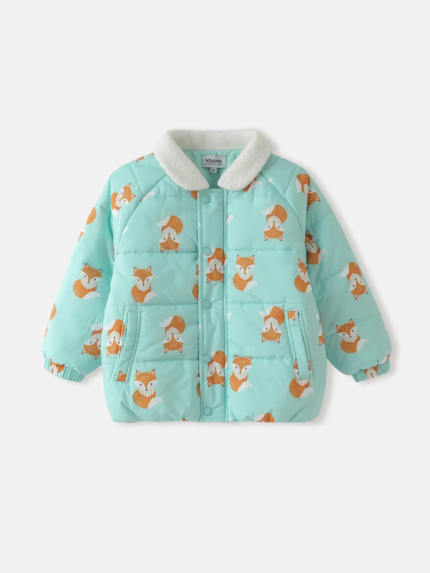 Kids' Printed Puffer Jacket