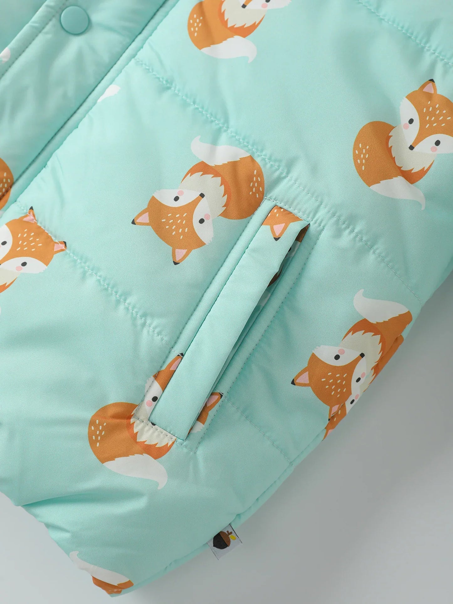 Kids' Printed Puffer Jacket