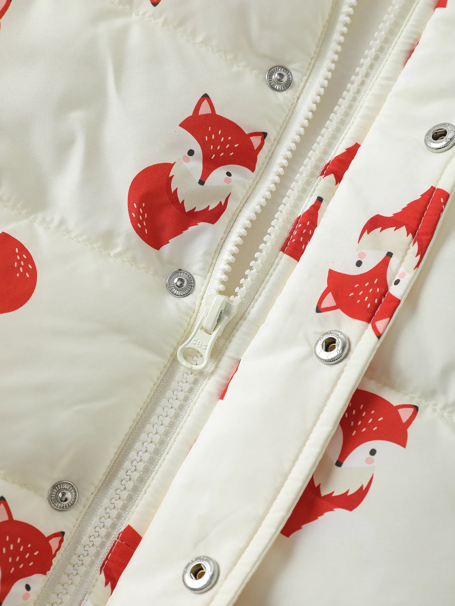 Kids' Printed Puffer Jacket