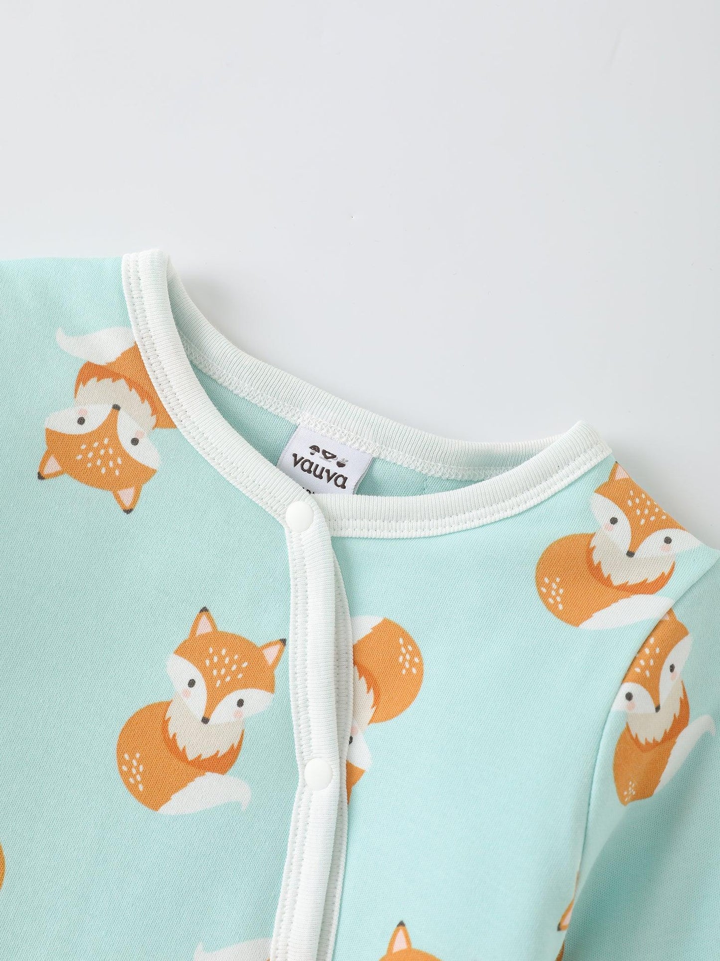 Baby’s Printed Zip‑Up Romper