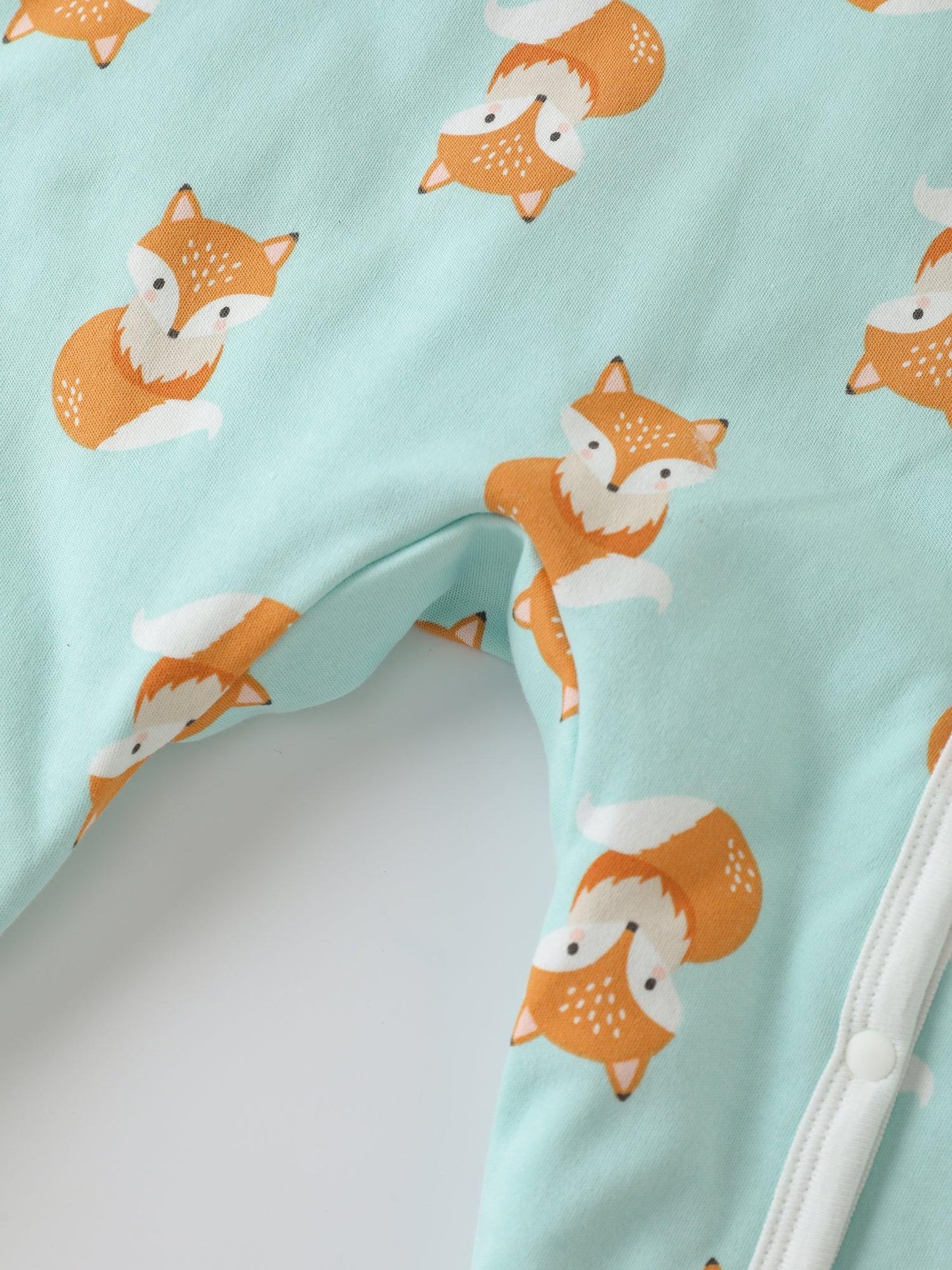 Baby’s Printed Zip‑Up Romper