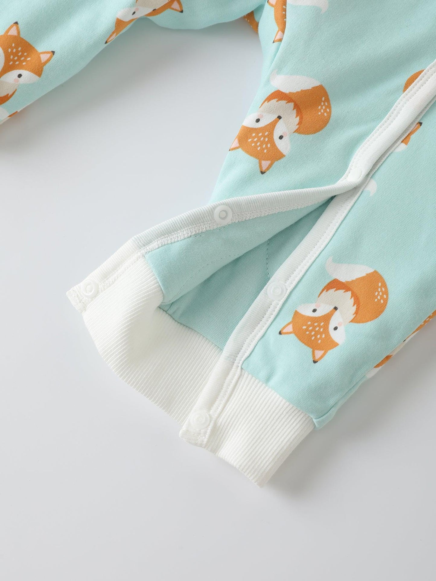 Baby’s Printed Zip‑Up Romper